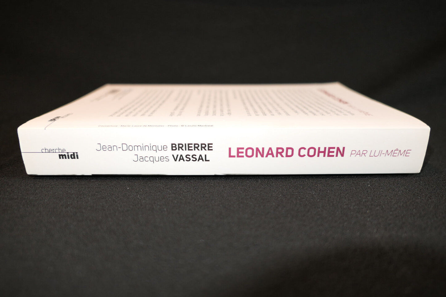 LEONARD COHEN PAR LUI MEME CHERCHE MIDI 2016