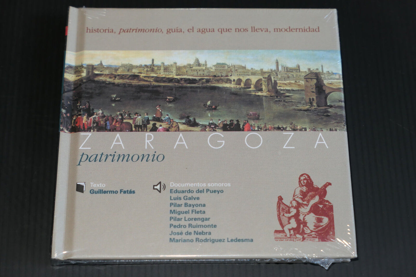 LOT DE 2 LIVRES AUDIO AUDIO BOOK CD ZARAGOZA GUIA / PATRIMONIO
