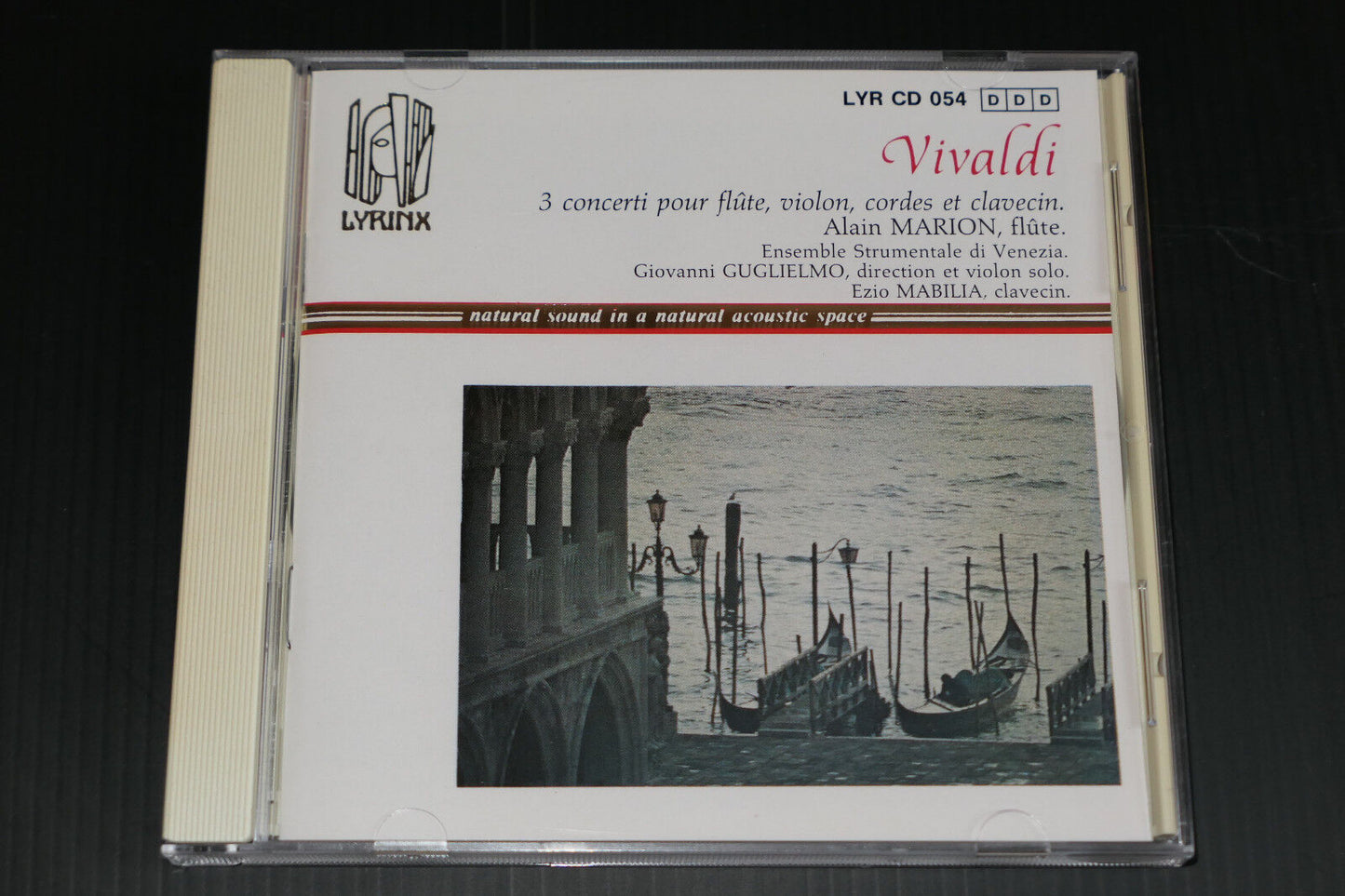 CD ALAIN MARION / GIOVANNI GUGLIELMO / EZIO MABILIA / VIVALDI / LYRINX LYR 054