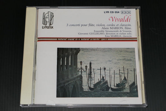 CD ALAIN MARION / GIOVANNI GUGLIELMO / EZIO MABILIA / VIVALDI / LYRINX LYR 054