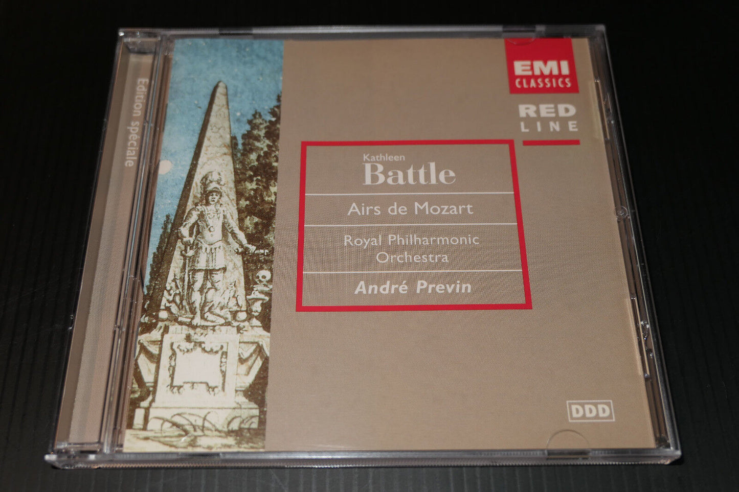 CD KATHLEEN BATTLE / ANDRE PREVIN / AIRS DE MOZART / EMI 1997