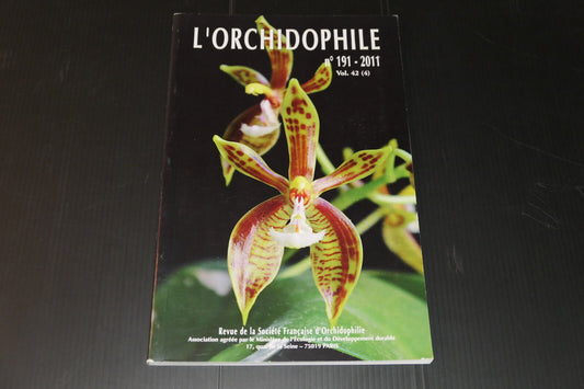 L'ORCHIDOPHILE N°191 - 2011