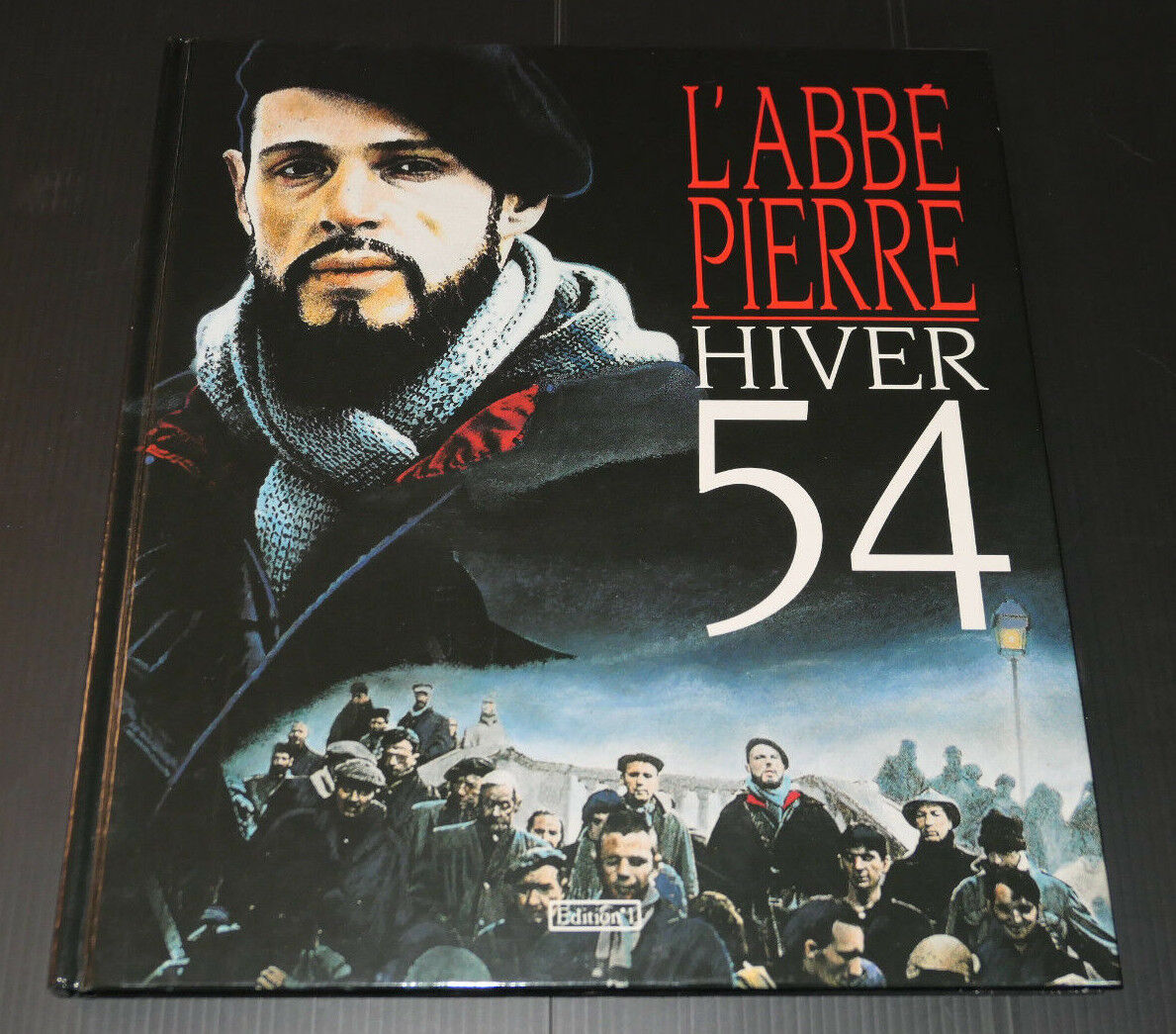 L'ABBE PIERRE - LOT DE 2 LIVRES - HIVER 54 - UNE LECON D'HUMANITE