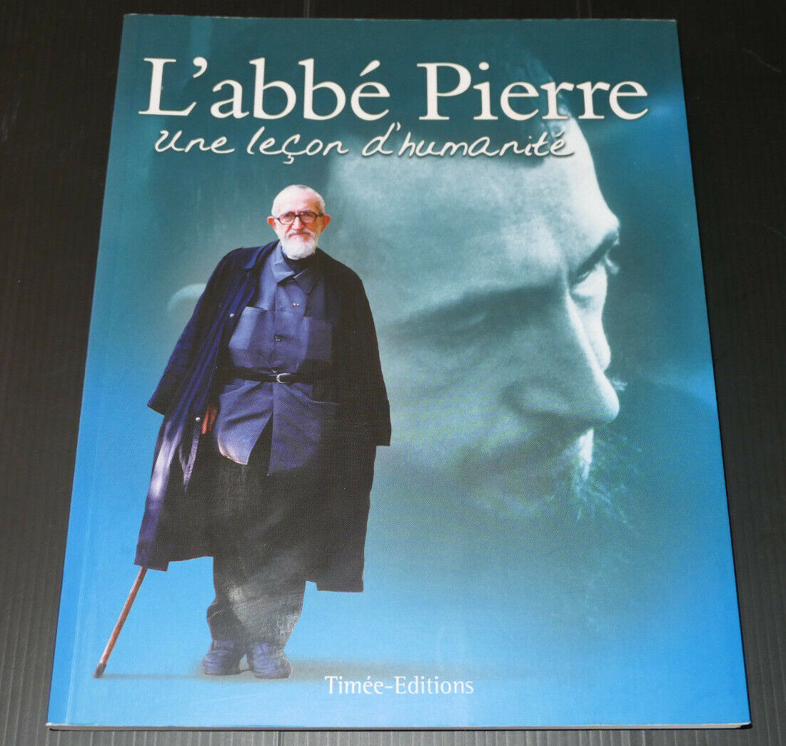 L'ABBE PIERRE - LOT DE 2 LIVRES - HIVER 54 - UNE LECON D'HUMANITE