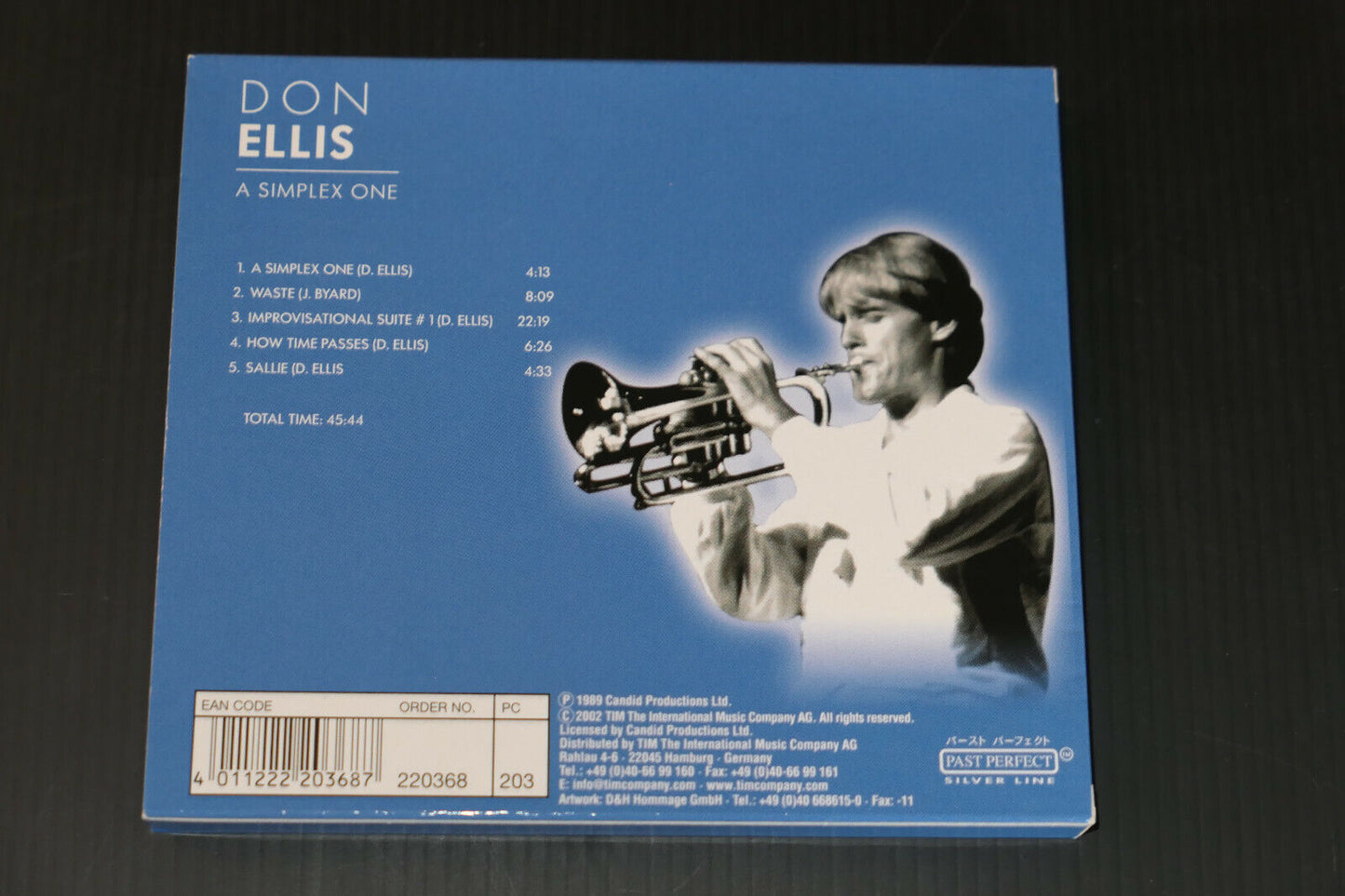 CD DON ELLIS / A SIMPLEX ONE / 2002