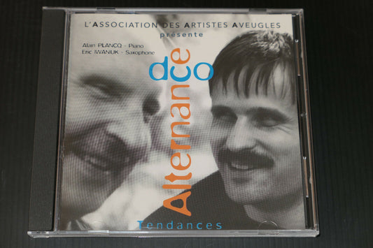 CD ALAIN PLANCQ / ERIC IWANIUK / DUO ALTERNANCE / ASSOCIATION ARTISTES AVEUGLES