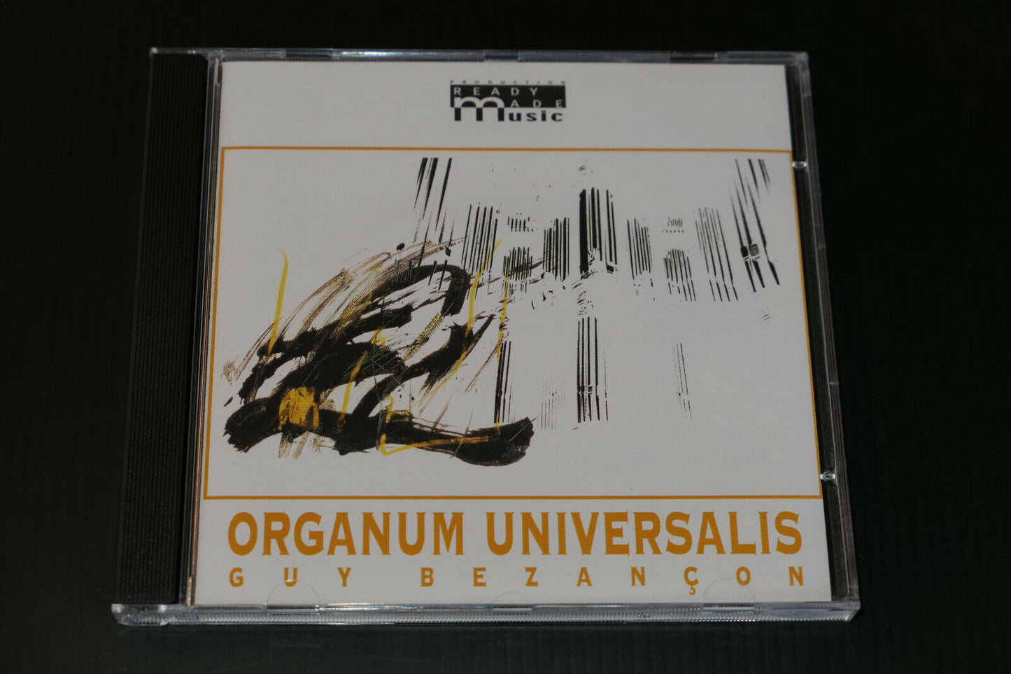CD GUY BEZANCON / ORGANUM UNIVERSALIS / READY MADE MUSIC 2001