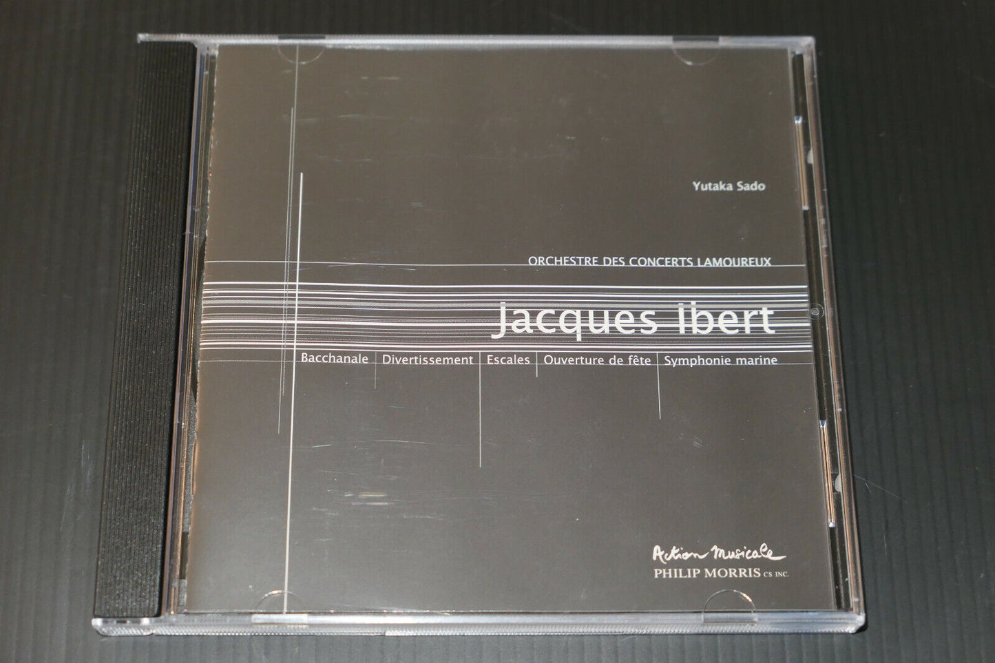 CD JACQUES IBERT YUTAKA SADO ACTION MUSICALE PHILIP MORRIS RARE SPECIAL EDITION