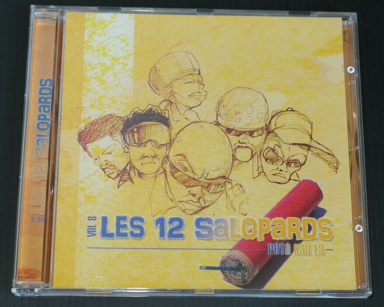 CD LES 12 SALOPARDS VOL.8 / PETE KAY LA / CALBASS