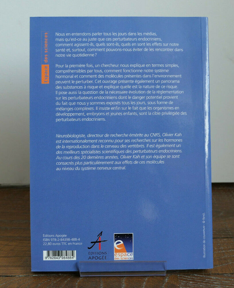 LES PERTURBATEURS ENDOCRINIENS / OLIVIER KAH / EDITIONS APOGEE 2016