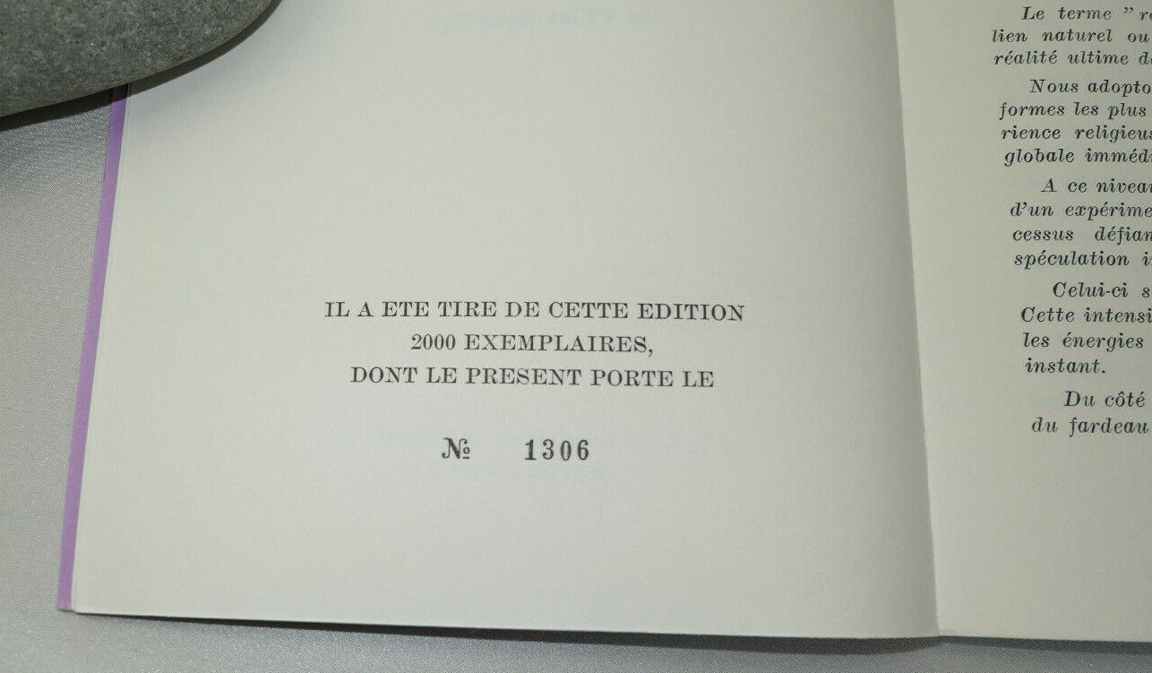RAM NIRMAYANANDA DORJE / LA DIVINE FEERIE / 1980 / NUMEROTE + DEDICACE