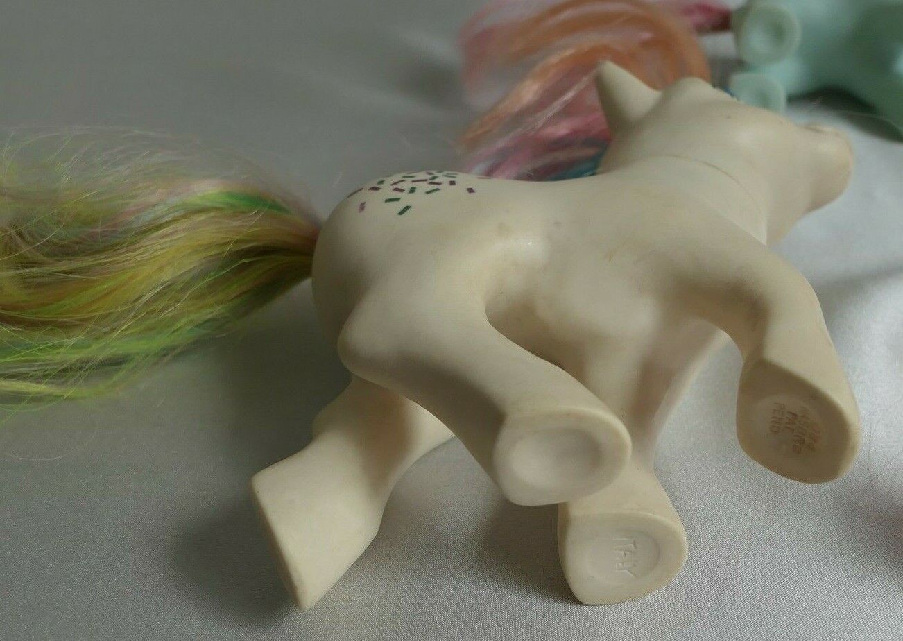 MY LITTLE PONY MLP MON PETIT PONEY 1982 1984 1985 1986 VINTAGE LOT x 4