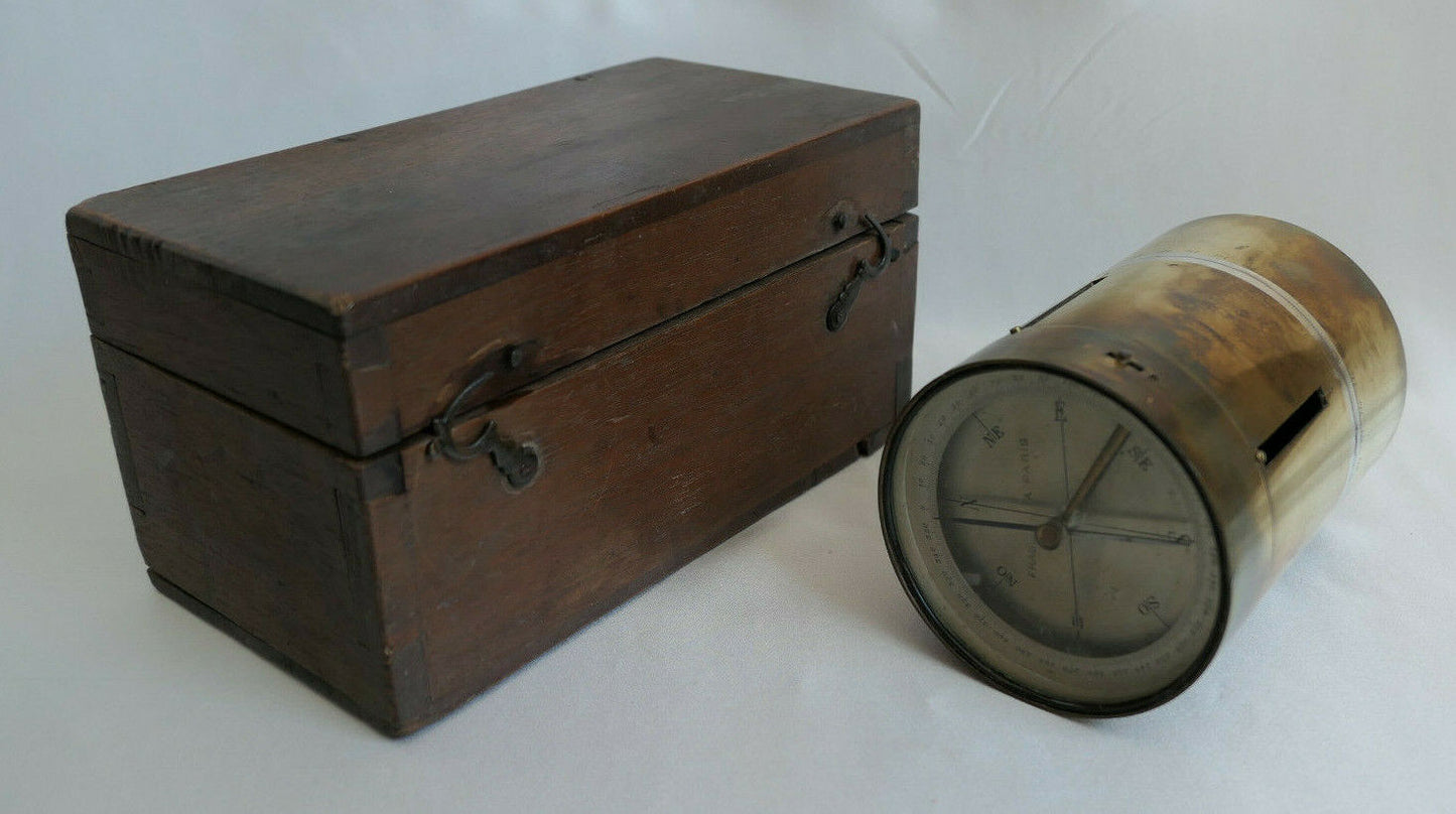 OLD MEASURING INSTRUMENT COMPASS FRAGET PARIS 19TH CENTURY 19TH TO IDENTIFY