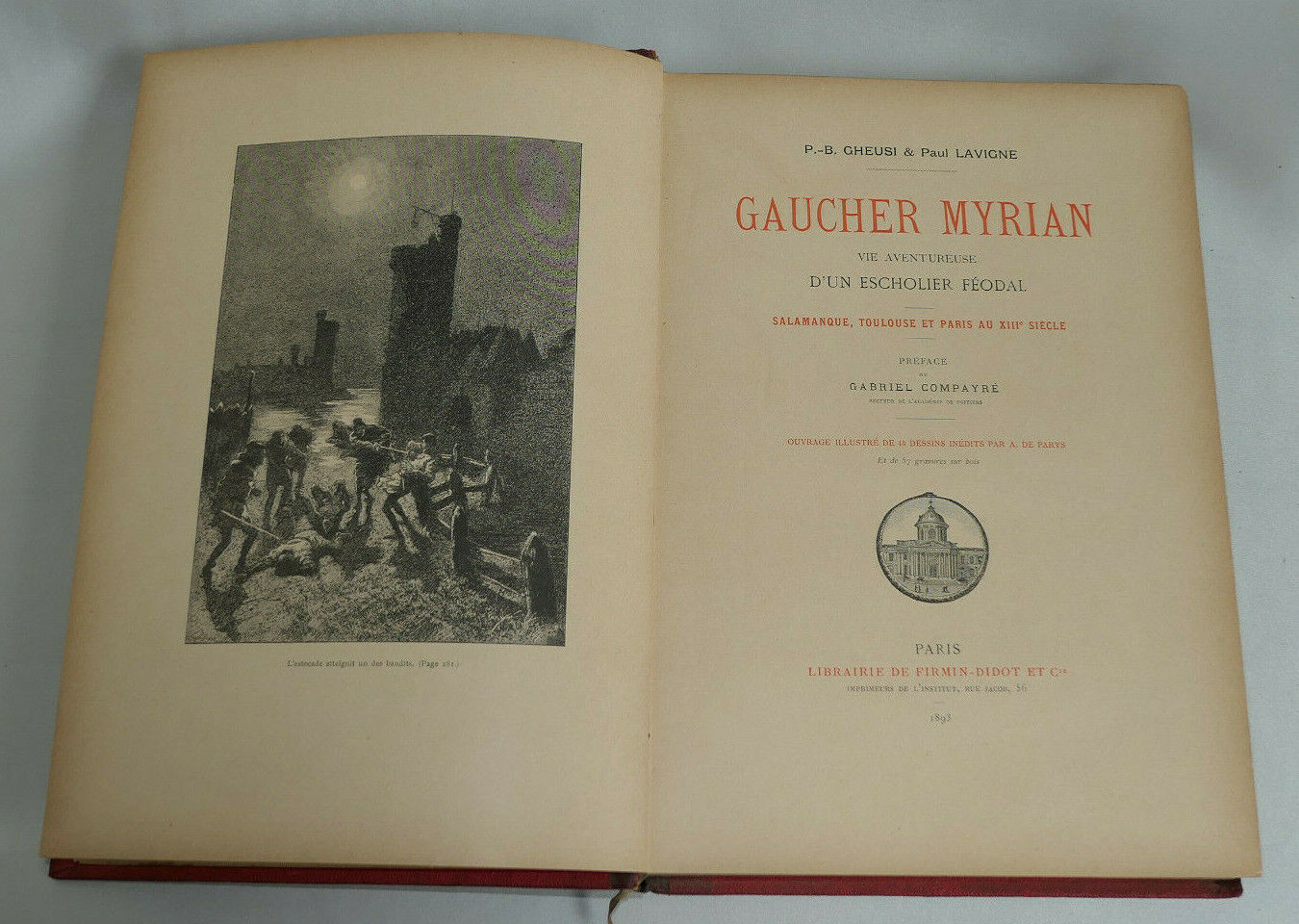 GAUCHER MYRIAN / P.-B. GHEUSI & PAUL LAVIGNE / FIRMIN-DIDOT 1893