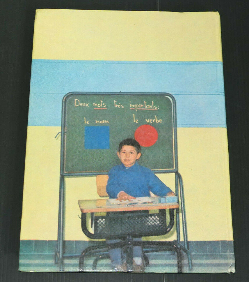 JE DECOUVRE LA GRAMMAIRE ET L'ORTHOGRAPHE / COURS ELEMENTAIRE 1ERE ANNEE / 1962