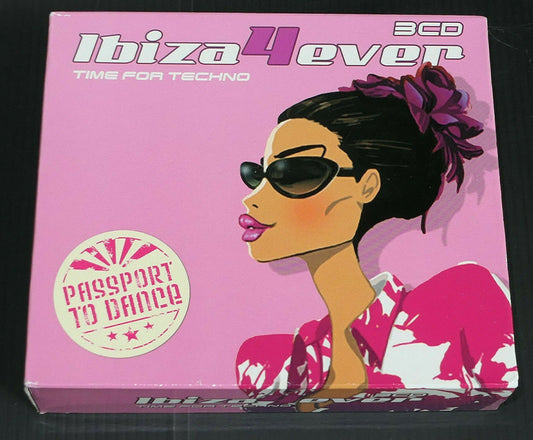 BOX 3CD IBIZA 4EVER / TIME FOR TECHNO / 45 TITRES / 2006