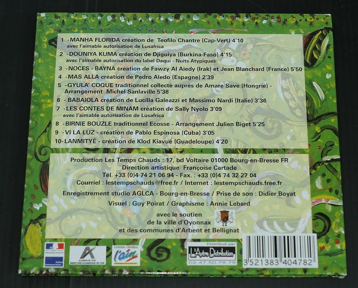 CD AU FIL DE L'AIR VOL. 4 / MANGUE ALIZE PAPAYE