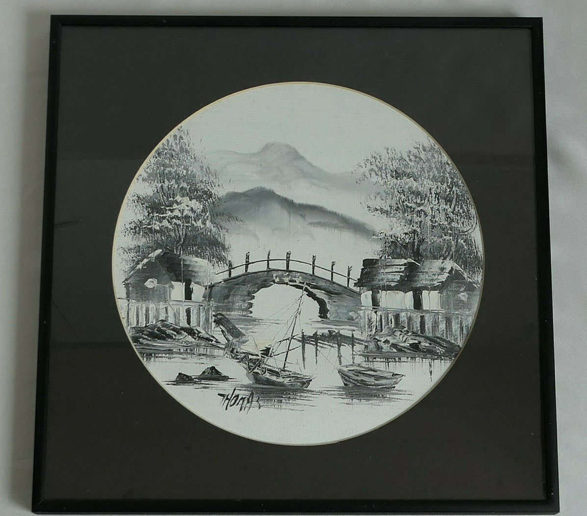SIGNED PAINTING PAINTING SIGNED THOMAS MAK KON YIN (HONG KONG)