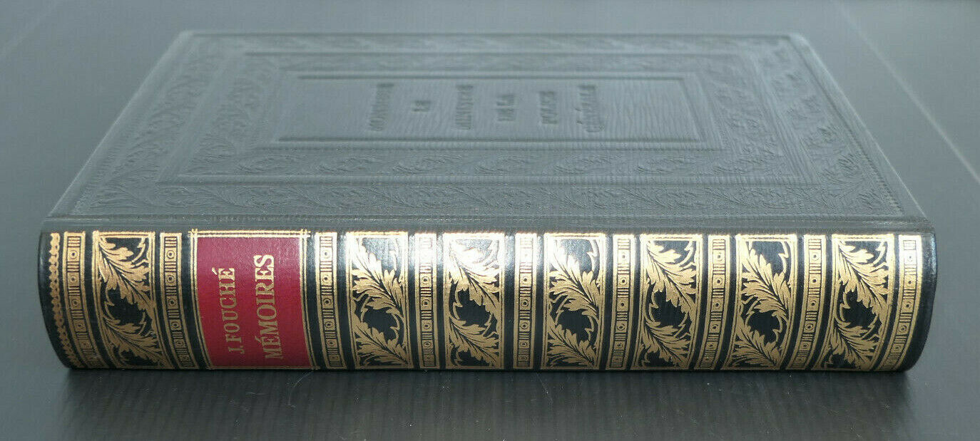 MEMOIRES DE JOSEPH FOUCHE / JEAN DE BONNOT 1986