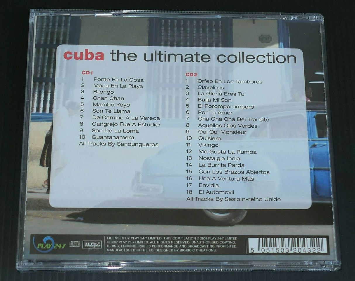 2CD CUBA / THE ULTIMATE COLLECTION / COMPILATION 28 TITRES / 2007