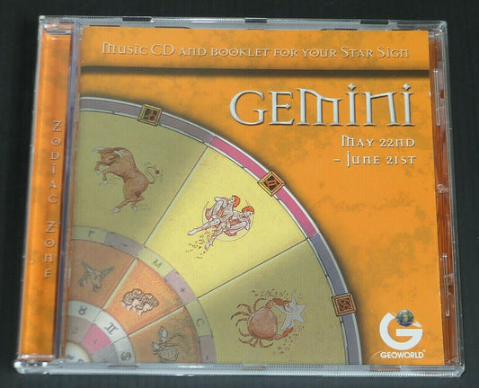 CD GLOBAL JOURNEY / GEMINI / RELAXING MUSIC COMPOSED FOR GEMINIANS