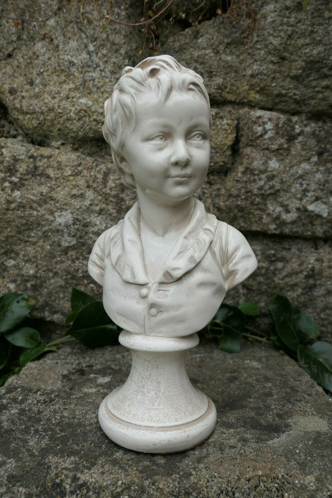 BUST OF ALEXANDRE BRONGNIART AFTER HOUDON 419 H.24CM