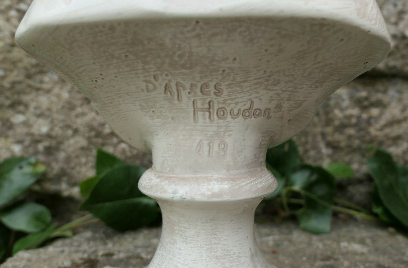BUSTE D'ALEXANDRE BRONGNIART D'APRES HOUDON 419 H.24CM