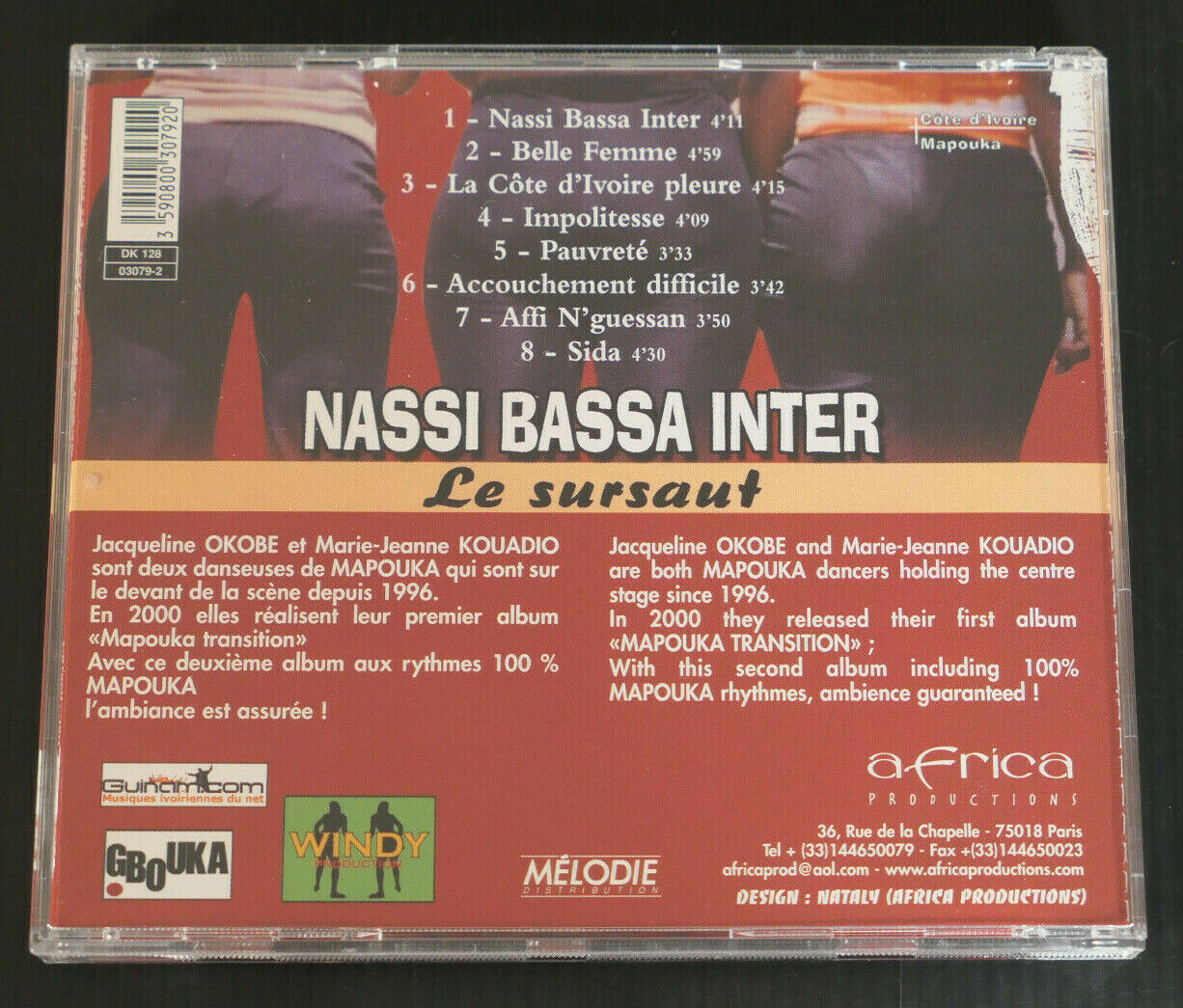 CD NASSI BASSA INTER / LE SURSAUT / 100% MAPOUKA COTE D'IVOIRE
