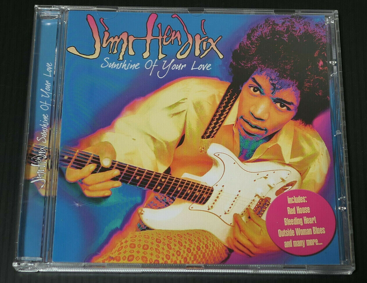CD JIMI HENDRIX / SUNSHINE OF YOUR LOVE / COMPILATION 8 TITRES / 2003