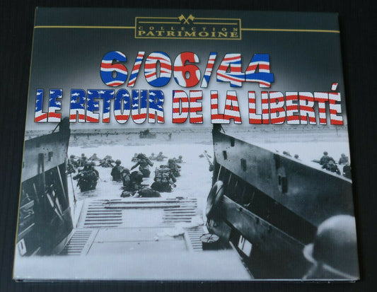 CD DEBARQUEMENT 6/06/44 LE RETOUR DE LA LIBERTE / COLLECTION PATRIMOINE
