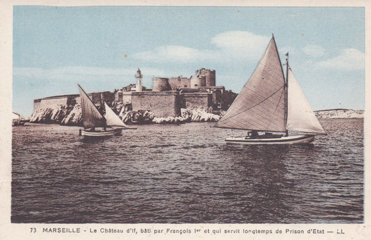 CARTE POSTALE ANCIENNE CPA MARSEILLE LE CHATEAU D'IF