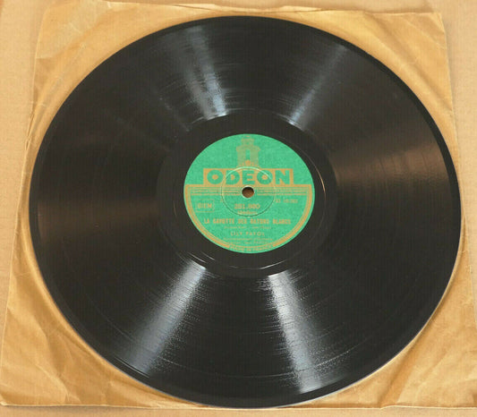 78T 78RPM LILY FAYOL / LA GAVOTTE DES BATONS BLANCS / ODEON 281980