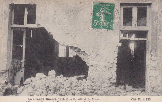 CARTE POSTALE ANCIENNE CPA L'ECOLE DE BARCY PRES MEAUX BATAILLE DE LA MARNE