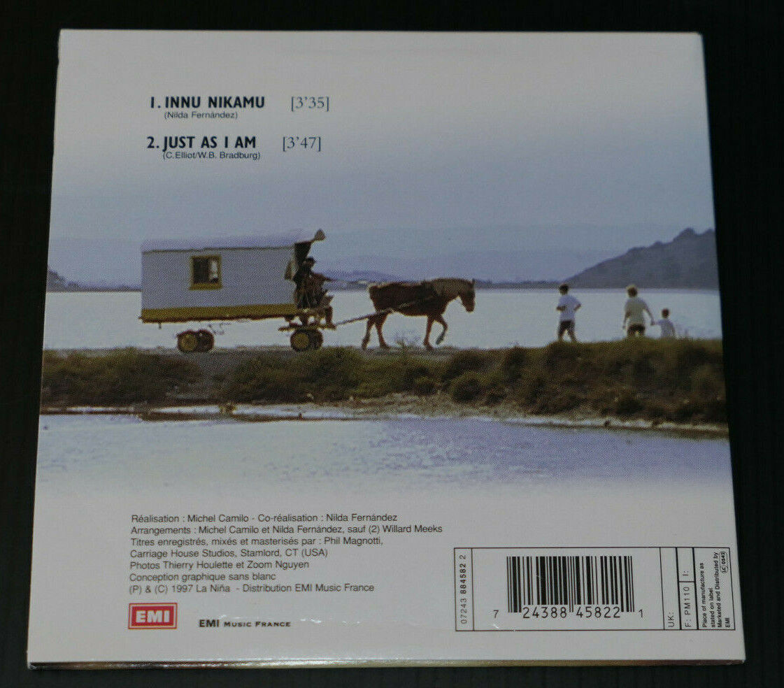 CD 2 TITRES NILDA FERNANDEZ / INNU NIKAMU / 1997