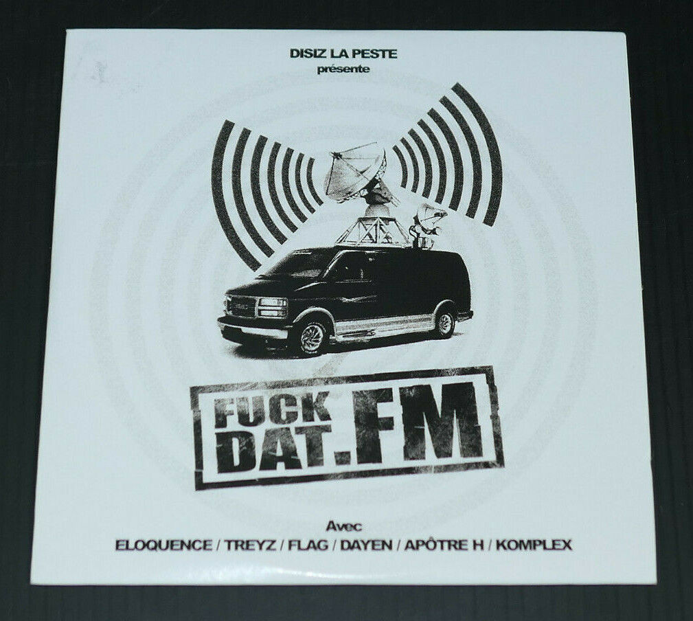 CD PROMO 15 TITRES FUCK DAT.FM / DISIZ LA PESTE / 2003