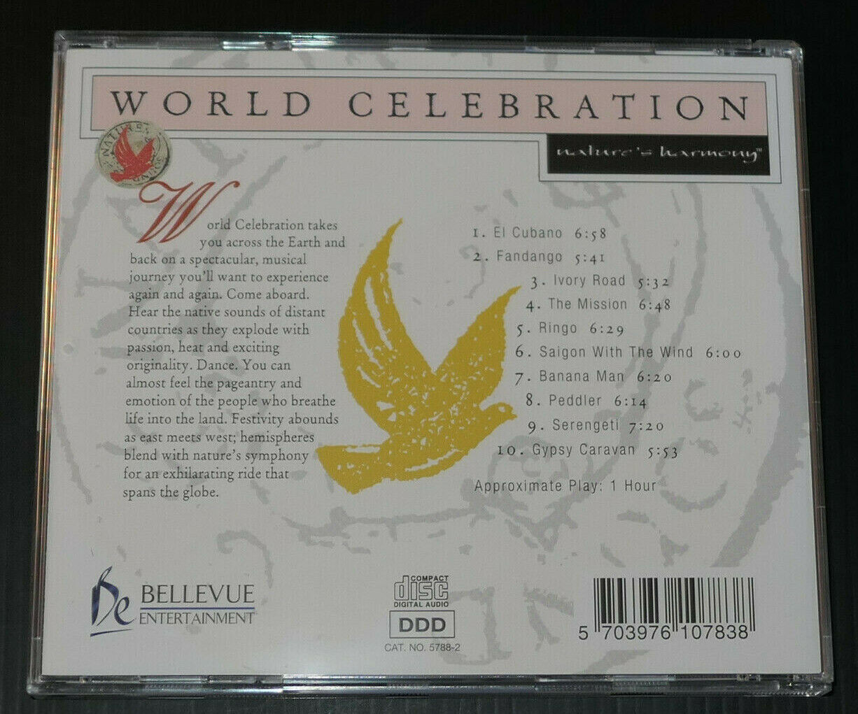 CD WORLD CELEBRATION / NATURE'S HARMONY / 1996