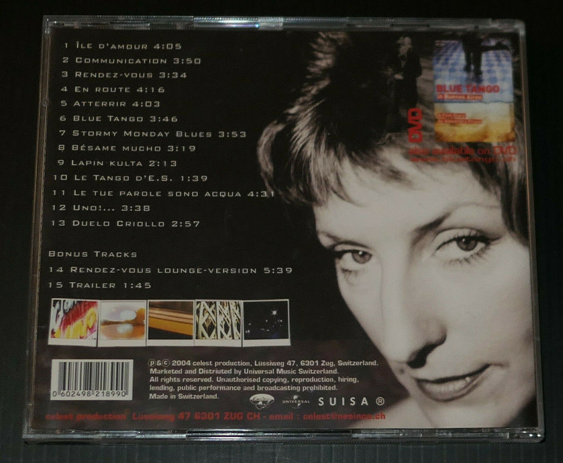CD ALEXANDRA PRUSA & REPLICA NORMA / BLUE TANGO / 2004