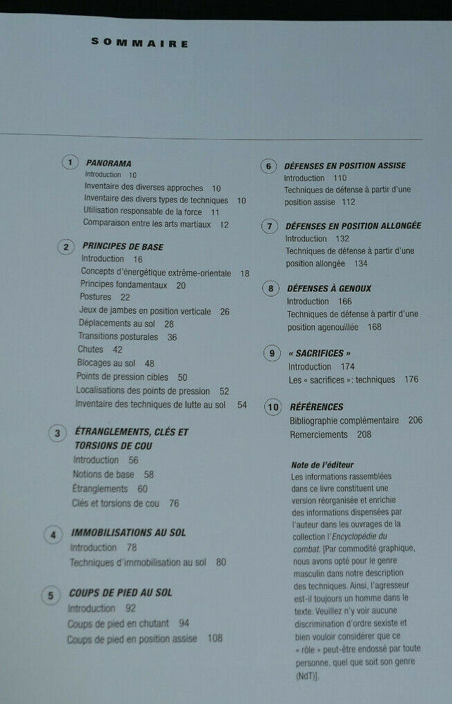 LE LIVRE DE LA LUTTE AU SOL PRINCIPES ET TECHNIQUES / MARC TEDESCHI / BUDO 2012