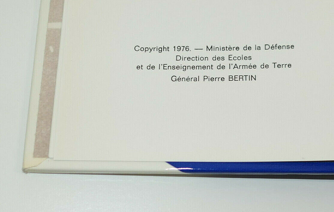LE FANTASSIN DE FRANCE / GENERAL PIERRE BERTIN 1976 / MILITARIA ARMEE DEFENSE