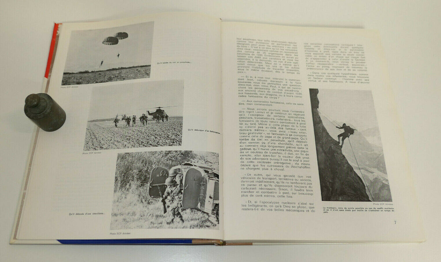 LE FANTASSIN DE FRANCE / GENERAL PIERRE BERTIN 1976 / MILITARIA ARMEE DEFENSE