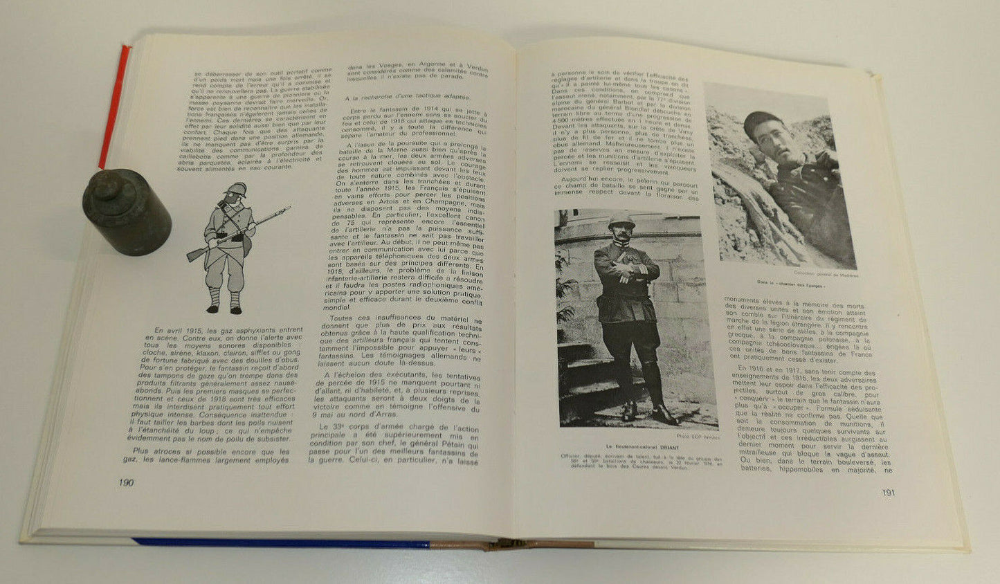 LE FANTASSIN DE FRANCE / GENERAL PIERRE BERTIN 1976 / MILITARIA ARMEE DEFENSE