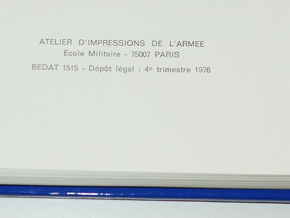 LE FANTASSIN DE FRANCE / GENERAL PIERRE BERTIN 1976 / MILITARIA ARMEE DEFENSE