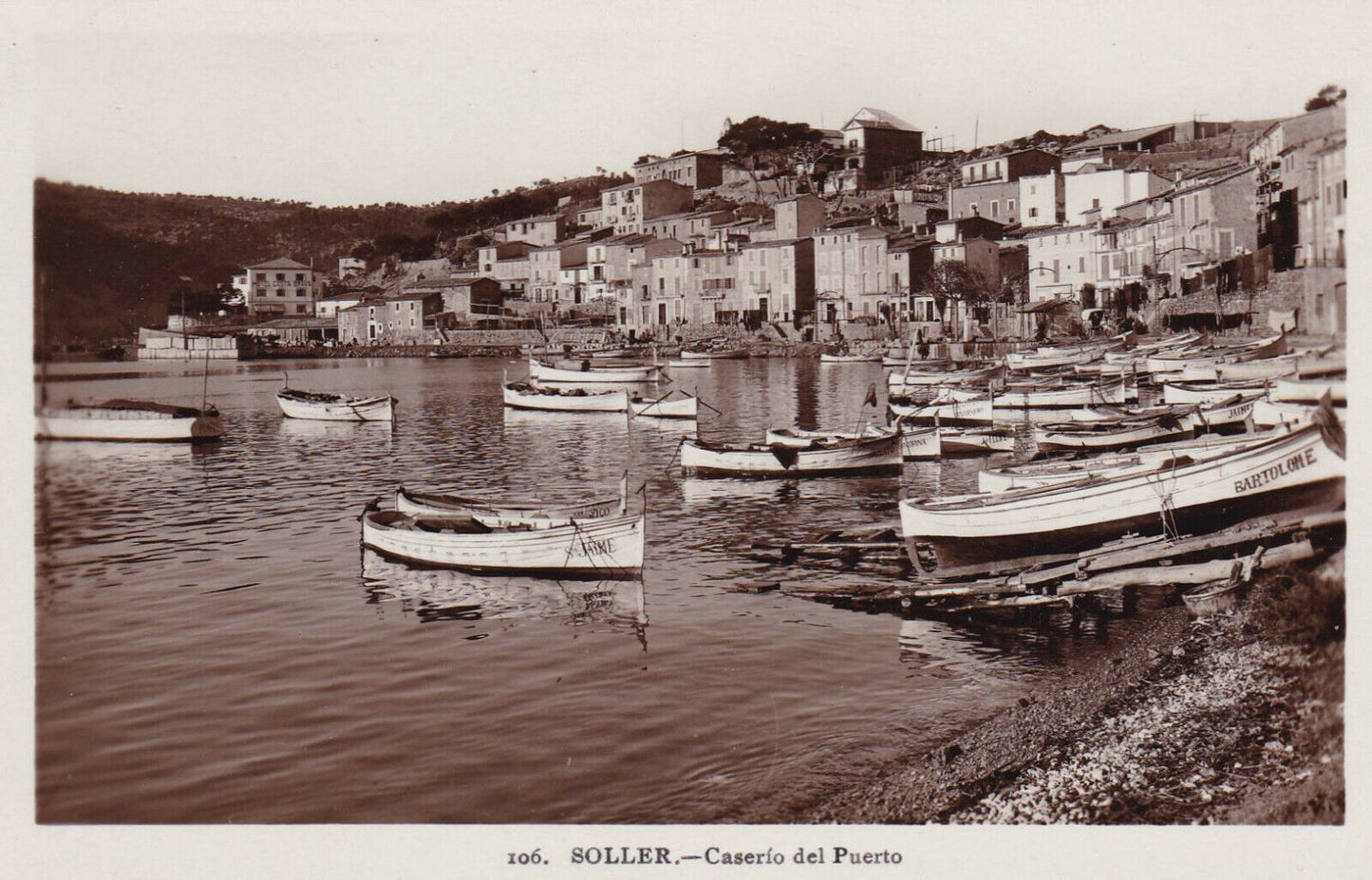 CARTE POSTALE ANCIENNE CPA / ESPAGNE SPAIN SOLLER CASERIO DEL PUERTO