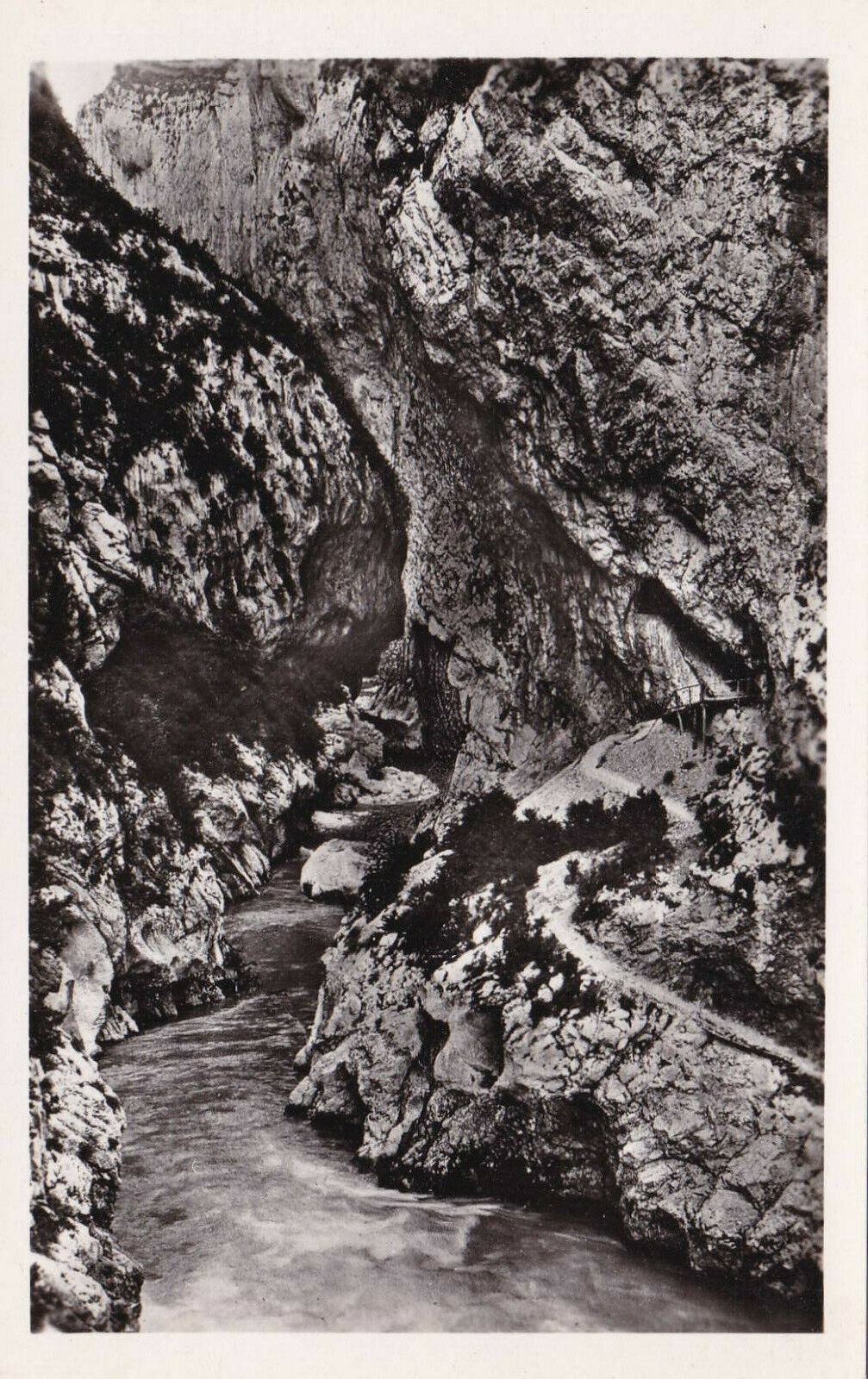 LOT DE 3 CARTES POSTALES CPSM NOIR ET BLANC / GORGES ET GRAND CANON DU VERDON