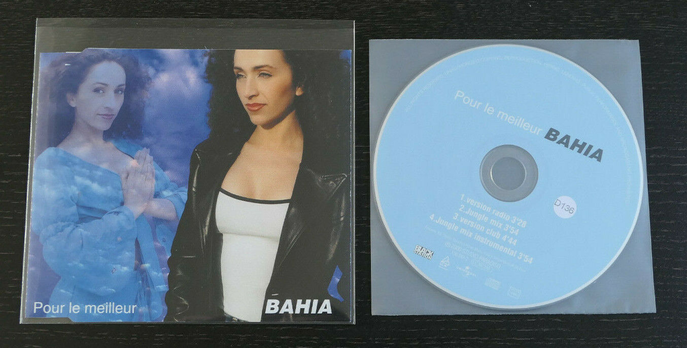 MAXI CD 4 TITRES BAHIA / POUR LE MEILLEUR / 2000
