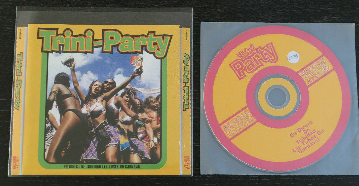 CD TRINI-PARTY / TRINIDAD / LES TUBES DU CARNAVAL / COMPILATION 15 TITRES 1996