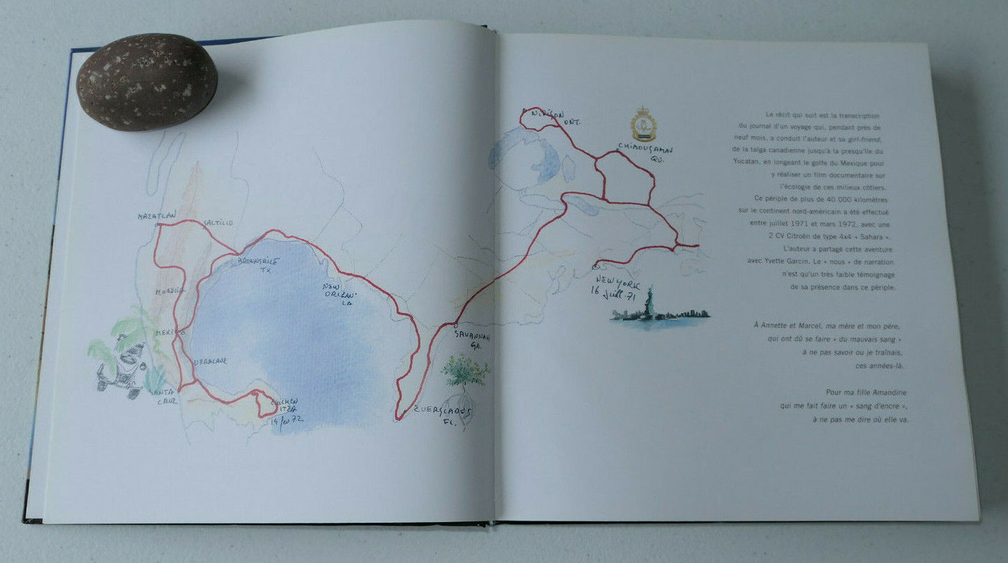 UN NATURALISTE EN 2CV CARNET DE ROUTE / RENE VOLOT / CHEMINEMENTS 2007 CITROEN