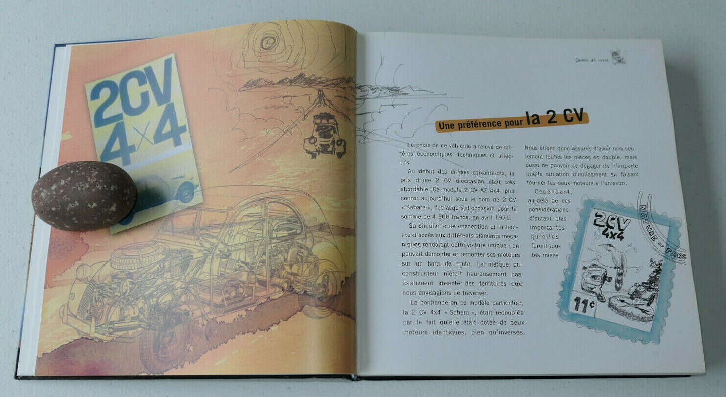 UN NATURALISTE EN 2CV CARNET DE ROUTE / RENE VOLOT / CHEMINEMENTS 2007 CITROEN