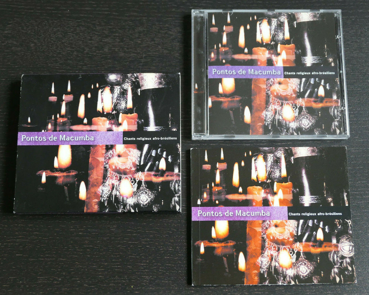 CD PONTOS DE MACUMBA / CHANTS RELIGIEUX AFRO-BRESILIENS / IRIS MUSIQUE 1999