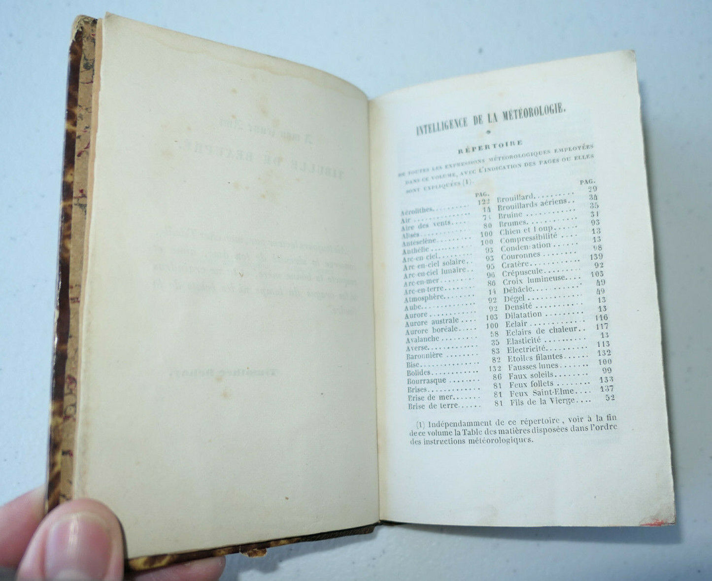 PETITE METEOROLOGIE DU JEUNE AGE / TIMOTHEE DEHAY / 1842